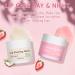 24H Lip Mask Set Strawberry Day & Coconut Night Care Hydrating & Softening Lip Sleeping Mask Duo for Dry Flaky Lips 10g x 2 (Strawberry and Coconut Set) - Buy Online on GoSupps.com