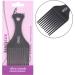 Fine Lines Premium Plastic Afro Pick Comb - Antistatic for Curly or Thick Hair - Heat & Impact Resistant - Tail Comb for Styling - Buy Online on GoSupps.com