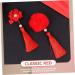 minkissy 3 Pairs Tassel Hair Ball Hair Clip Year of Rabbit Hair Clips Spring Festival Headpiece Tassel Hair Clip Infant Hair Clips Chinese Style Barrettes Baby Metal Artificial Hairpin - Buy Online on GoSupps.com