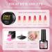 PEACECOLOR Gel Nail Kit with 36W Lamp - 20 Color Starter Set with Glossy & Matte Top Coats - Manicure Tools for DIY at Home - Buy Online on GoSupps.com