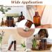 Buy WOPPLXY 24-Pack Brown Glass Roll-On Bottles - 10ml for Essential Oils Perfumes & Cosmetics | International Shipping Available - Buy Online on GoSupps.com