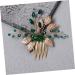 MUSISALY Rhinestone Tuck Comb Hair Accessories for Women Wedding Rhinestone Hair Accessories Bridal Hair Accessories Wedding Hair Accessories for Bride Leaf Hair Accessories Leaf Hair Comb - Buy Online on GoSupps.com