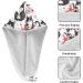Cherry Blossom Cat Hair Towel 2 Pack | Super Absorbent Quick Dry Hair Turbans for Women & Girls | Best Hair Drying Towels - Buy Online on GoSupps.com