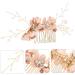 Gogogmee Flower Hair Comb Hair Comb Wedding Side Hair Comb Hanfu Hair Accessories Hair Comb for Women Accessories Aesthetic Hair Accessories Rhinestone Hair Comb Rhinestone Hair Accessories - Buy Online on GoSupps.com