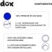 DDOXX Nylon Dog Leash - 2m Adjustable for All Dog Sizes - Blue S (1.5 x 200 cm) - International Shipping Available - Buy Online on GoSupps.com
