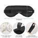 Haskirky Light Blocking Eye Mask for Deep Sleep | Breathable & Adjustable | Men and Women | Travel, Yoga, Meditation | Comfortable Smooth Fabric | Office Goodies Rabbits Leaves - Buy Online on GoSupps.com