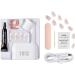 KISS Salon X-tend Starter Kit Press On-Nails Nail Glue included Pure Light White Medium Size Oval Shape 36 Ct. - Buy Online on GoSupps.com