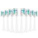 Toothbrush Replacement Heads Compatible with Philips Sonicare 8 Pack Electric Brush Head for 4100 5100 6100 HX9023 G2 8 Copper-free