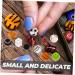 COHEALI Silicone Bead Kit - 880 Pcs Bulk Beads for DIY Keychains, Necklaces, and Teether - Baseball and Softball Design - Round Circle Shape - 1.5CM Size - 5pcs - Buy Online on GoSupps.com