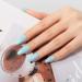 MEGIOR Light Blue Gel Nail Polish 15ml Light Sky Blue Gel Polish 1PCS Soak Off UV LED Nail Gel Polish for Nail Art Manicure Salon DIY Home for Women Girls Nails - Buy Online on GoSupps.com