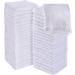 SIMPLI-MAGIC Cotton Set, Towels , 12x12 White, 24 Pack