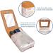 Japanese Mount Fuji Cherry Blossom Lipstick Case - Leather Lip Gloss Organizer with Mirror | Mini Holder Bag - Buy Online on GoSupps.com