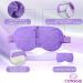 Heated Eye Mask for Dry Eyes - Moist Heat Therapy Compress for Styes - Microwavable & Reusable (1-Pack) - Buy Online on GoSupps.com