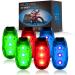 6-Pack LED Safety Light Strobe Lights for Daytime Running Walking Bicycle Bike Kids Child Woman Dog Pet Runner Best Flashing Warning Clip on Small Reflective Set Flash Walk Night High Visibility