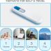 TAISHAN UV Sanitizer Toothbrush Case - Portable Travel Holder for Manual Toothbrushes - Buy Online on GoSupps.com