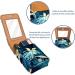 Travel Lipstick Organizer Case | Portable Makeup Bag with Mirror | Tropical Leaves Design - E560a5vyyu - Buy Online on GoSupps.com