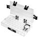 joybest Watercolor Palette Box 24-Well Paint Palette Box Airtight Leak Proof Travel Palette Case for Watercolors Half Pans , Acrylic, Gouache and Oil Paint