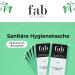 FAB Little Bag Hygiene Bags - Lockable Eco-Friendly Packs for Tampons & Women's Bandages | 125 Bags | Smell-Proof & Travel-Friendly - Buy Online on GoSupps.com