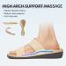 MEGNYA Women's Arch Support Sandals for Plantar Fasciitis - Adjustable Straps, Khaki (Size 10 W) - Buy Online on GoSupps.com