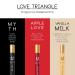 Ellis Brooklyn LOVE TRIANGLE Rollerball Trio - Clean Perfume for Women APPLE LOVE VANILLA MILK MYTH Rollerball Perfume Travel Size Perfume Gift Set APPLE LOVE MYTH VANILLA MILK 0.33 Fl Oz (Pack of 3) - Buy Online on GoSupps.com