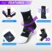 Adjustable Ankle Brace for Men & Women - Comfortable Support Strap for Sprains Plantar Fasciitis & Achilles Tendonitis Relief | International Shipping - Buy Online on GoSupps.com