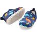 Lefflow Toddler Slip-On Dinosaur Shoes - Comfortable Boys Girls House & Outdoor Walking Slippers - Buy Online on GoSupps.com
