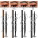 Trailott Trailott Eyebrow Pen Trailott Microblading Eyebrow Pen Trailott Waterproof Eyebrow Pencil (Gray) - Buy Online on GoSupps.com