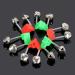 Brateuanoii 30-Piece Fishing Bells Set - Dual Color Bite Indicators for Outdoor Fishing - Essential Fishing Accessories - Buy Online on GoSupps.com