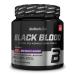 BioTechusa Black Blood Caf+ Preawobout Beverage powder with 12 active ingredients and 200mg of caffeine per portion- sugar lactose and gluten-free 300 g blue grapes