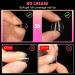 Ranrose Short Almond Nail Tips - 600PCS Clear Half Cover Soft Gel - 12 Sizes for Acrylic Nails - Professional Quality Fake Nails for Salon & Home DIY Manicure - Buy Online on GoSupps.com