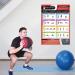 Medicine Ball Exercise Poster | Improve Strength Training & Fitness | Targets Muscle Groups | Laminated for Home & Gym | Free Online Video Support | 594mm x 420mm (A2) - Buy Online on GoSupps.com
