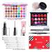 Professional Makeup Sets - Mknzome Makeup Kitchen Case | 15pcs Eyeshadow & Lip Gloss Christmas Gift for Women & Girls - Buy Online on GoSupps.com