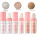 3PC Fairy Dust Shimmer Highlighter Powder Stick Set - Natural Glitter for Face, Body & Hair - Buy Online on GoSupps.com