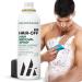 MO UNTAINOR""Hair Removal Cream Spray For Men Painless Hair Removal For Chest Back Arms Legs & Under Arms Safe Certified - 200ml White 1
