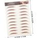  MERRYHAPY MERRYHAPY Eyebrow Makeup Stickers Beauty Sticker Set Fake Eyebrow Stickers Realistic Look For Thinning Eyebrows - Buy Online on GoSupps.com