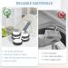 Stainless Steel Scrubber with Handle Multifunctional Steel Scouring Pads Rustproof Stainless Steel Sponges Portable Dish Scrubbers Reusable Utensil Scrubber for Home Kitchen Pot Pan(5pcs) - Buy Online on GoSupps.com