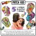 Kids' Eye Patches/Adhesive Bandages - Size Medium, Purple - 50 Count - Medical Use for Lazy Eye - Fun & Comfortable Design - Buy Online on GoSupps.com