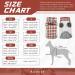 Buy Kuoser Warm Dog Jacket - Reflective Windproof Winter Coat for Small & Large Dogs - Stylish Red XXXL/3XL - Buy Online on GoSupps.com