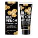 Bee Venom Joint Cream for Knees & Joints - Lightweight Moisturizing Cream for Dry Skin Fast Absorbing & Non-Greasy Formula - Supports Comfortable Movement (2.116OZ) 2.116 Ounce