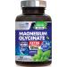 Magnesium Glycinate Extra Strength 425 mg - Chelated High Absorption with Calcium for Bone & Heart Health Support Minor Muscle Cramp Support - Non-GMO Vegan Gluten Free Supplement - 120 Tablets 120 Count (Pack of 1)