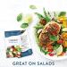 Hall & Perry Greek Flavor Low Calorie Keto Salad Dressing Packets - 10 Ready-to-Serve 1 oz Pouches - Buy Online on GoSupps.com