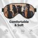 SSIMOO Running Horses Soft Sleep Eye Mask - Breathable Travel Eye Patch for Relaxation - Perfect for Women - Buy Online on GoSupps.com