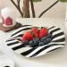 Serving Plates 8 Inch Ceramic Plate Polka Dot Stripe Irregular Wave Ceramic Dessert Plate Pasta Plate Dinner Plate Ceramic Plates for Kitchen Parties for Appetizer Dinner and Desserts (Color : 1) - Buy Online on GoSupps.com
