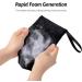 Travel Soap Saver Bag - 3 Pcs Exfoliating Mesh Pouches for Shower & Body - Black - Buy Online on GoSupps.com
