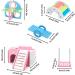 Shop Cisolen 5-Piece Hamster Toy Set | Rainbow Bridge Rocking Swing & Playground Accessories for Hamsters Rats & Small Animals | International Shipping Available - Buy Online on GoSupps.com