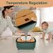 Wipe Warmer Large Capacity Baby Wipe Warmer Intelligent Adjustable Temperature Infant Wipes Heater Top Heating Bottom Moisturizing Wipe Warmer for Babies Infants CA Green - Buy Online on GoSupps.com