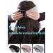 Blackout Eye Mask with Earplugs - Sleep Mask for Men and Women with Noise Reduction - Includes Travel Pouch - Buy Online on GoSupps.com
