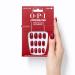 OPI xPRESS/ON Press On Nails - Short Round Solid Big Apple Red | Long Lasting Reusable & Non-Damaging Nail Art with Glue - International Shipping Available - Buy Online on GoSupps.com