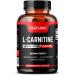L Carnitine 1000mg Capsules from L-Carnitine Tartrate (LCLT), Extra Strength L-Carnitine L-Tartrate Supplement for Natural Energy, Endurance, Workout Recovery Booster, 60 Capsules