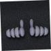 Buy Hemoton Soft Silicone Ear Plugs - Noise Cancelling & Waterproof for Sleeping & Travel - 4 Pairs Light Grey - Buy Online on GoSupps.com